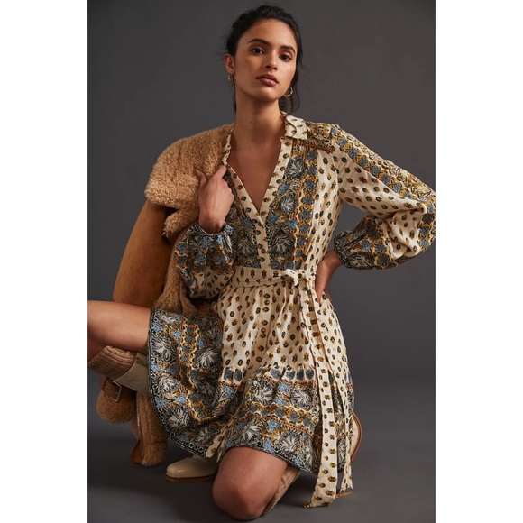 Anthropologie Dresses & Skirts - Anthropologie Floral Mini Dress
